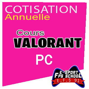 Cotisation annuelle Valorant PC