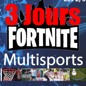 Stage Fortnite Multi-Sports Forfait 3 Jours